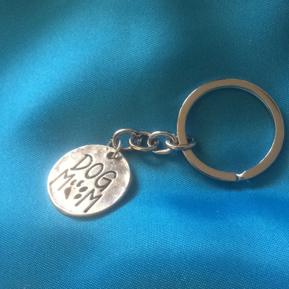 2/ items $21 “Dog Mom” Keychain